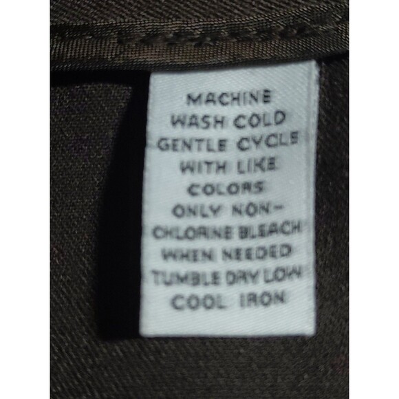 Style & Co Brown 16 Zip Up Culottes Wide Leg Cropped Capri Minamalist Staple - Picture 7 of 8